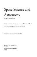 Copertina  Space science and astronomy : escape from earth
