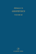 Copertina  Advances in geophysics