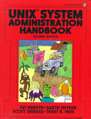 Copertina  Unix System Administration Handbook