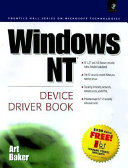 Copertina  The Windows NT device driver book : a guide for programmers