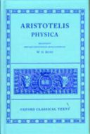 Copertina  Aristotelis physica 