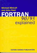 Copertina  Fortran 90 /95 explained