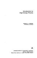 Copertina  Introduction to high energy physics