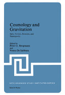 Copertina  Cosmology and gravitation : spin, torsion, rotation and supergravity :[Proceedings of the NATO advanced study institute, 6., Bologna, May 6-18, 1979]