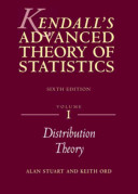 Copertina  1 : Distribution Theory