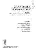 Copertina  Solar system plasma physics
