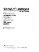 Copertina  Table of isotopes