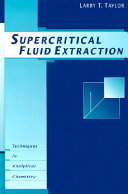 Copertina  Supercritical fluid extraction