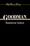 Copertina  Statistical optics