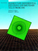 Copertina  Elementary differential equations and boundary value problems