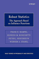 Copertina  Robust statisics : the approach based on influence functions