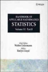 Copertina  {Vol. 6: Statistics} Part B