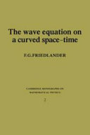 Copertina  The wave equation on a curved space-time