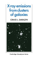 Copertina  X-ray emission from cluster of galaxies