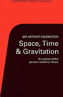 Copertina  Space, time and gravitation : an outline of the general relativity theory