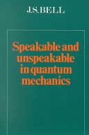 Copertina  Speakable and unspeakable in quantum mechanics