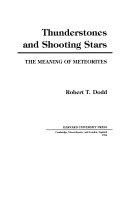 Copertina  Thunderstones and shooting stars : the meaning of meteorites