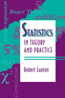 Copertina  Statistics in theory and practice