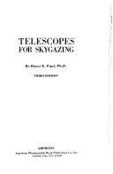 Copertina  Telescopes for skygazing