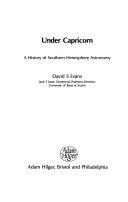 Copertina  Under Capricorn : a history of southern hemisphere astronomy