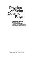 Copertina  Physics of solar cosmic rays