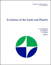 Copertina  Evolution of the earth and planets