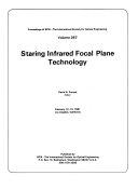 Copertina  Staring infrared focal plane technology : Los Angeles, February 12-13, 1981