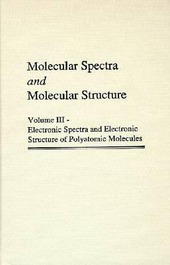 Copertina  3: Electronic spectra and electronic structure of polyatomic molecules