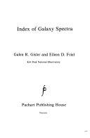 Copertina  Index of galaxy spectra