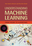 Copertina  Understanding machine learning : from theory to algorithms