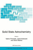 Copertina  Solid state astrochemistry