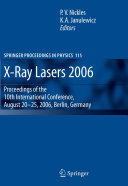 Copertina  X-Ray Lasers 2006 : Proceedings of the 10th International Conference