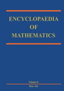 Copertina  Encyclopaedia of mathematics : an updated and annotated translation of the Soviet 'Mathematical Encyclopaedia'