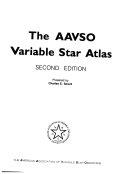 Copertina  The AAVSO variable star atlas