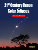 Copertina  21st Century canon of solar eclipses