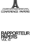 Copertina  Rapporteur papers : Conference papers