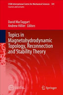 Copertina  Topics in magnetohydrodynamic topology, reconnection and stability theory