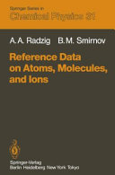 Copertina  Reference data on atoms, molecules, and ions