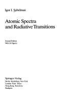 Copertina  Atomic spectra and radiative transitions