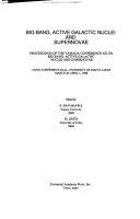 Copertina  Big Bang, active galactic nuclei and supernovae : Proceedings of the Yamada conference XX on Big Bang, active galactic nuclei and supernovae, University of Tokyo, Japan, March 28 - April 1, 1988