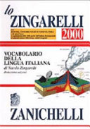 Copertina  Lo Zingarelli 2000 : vocabolario della lingua italiana