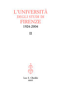 Copertina  L'Università degli studi di Firenze : 1924-2004