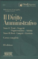 Copertina  Il diritto amministrativo : corso completo