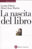 Copertina  La nascita del libro