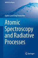 Copertina  Atomic spectroscopy and radiative processes