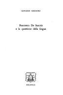 Copertina  Francesco De Sanctis e la questione della lingua