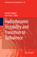 Copertina  Hydrodynamic Instability and Transition to Turbulence