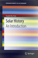 Copertina  Solar History : An Introduction