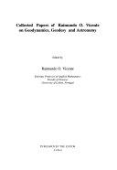 Copertina  Collected papers of Raimundo O. Vicente on geodynamics, geodesy and astronomy