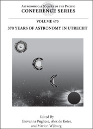 Copertina  370 years of astronomy in Utrecht : proceedings of a conference held at Hotel Leeuwenhorst, Noordwijkerhout, The Netherlands 2-5 April 2012